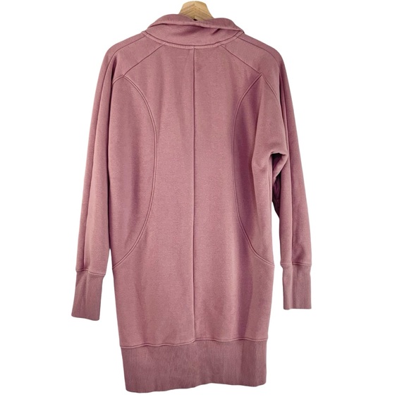 Athleta Karma Sweatshirt Dress in Mauve - Picture 7 of 7